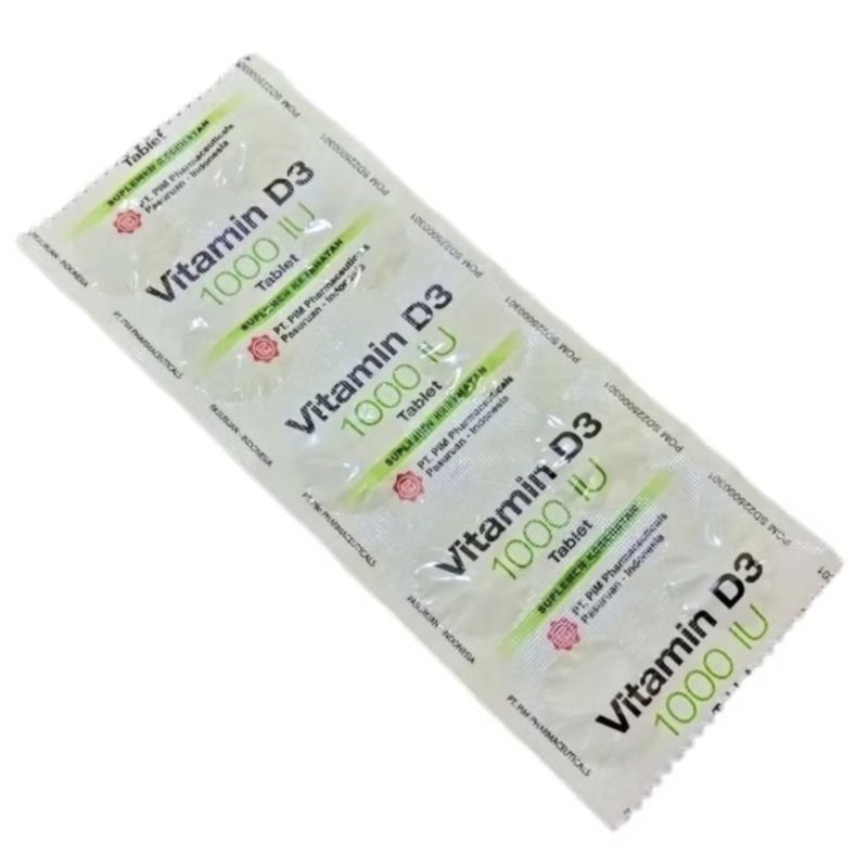 Vitamin D3 1000 IU 1 strip