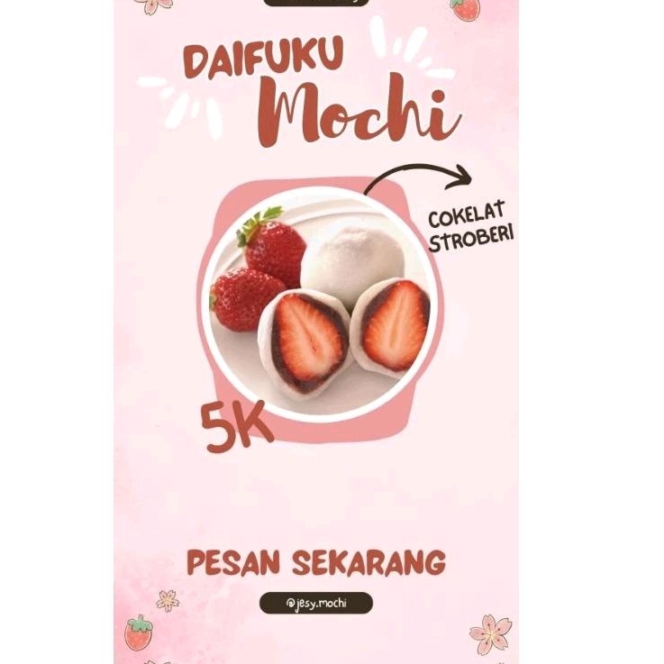 

daifuku mochi & mochi bites (jesy mochi)