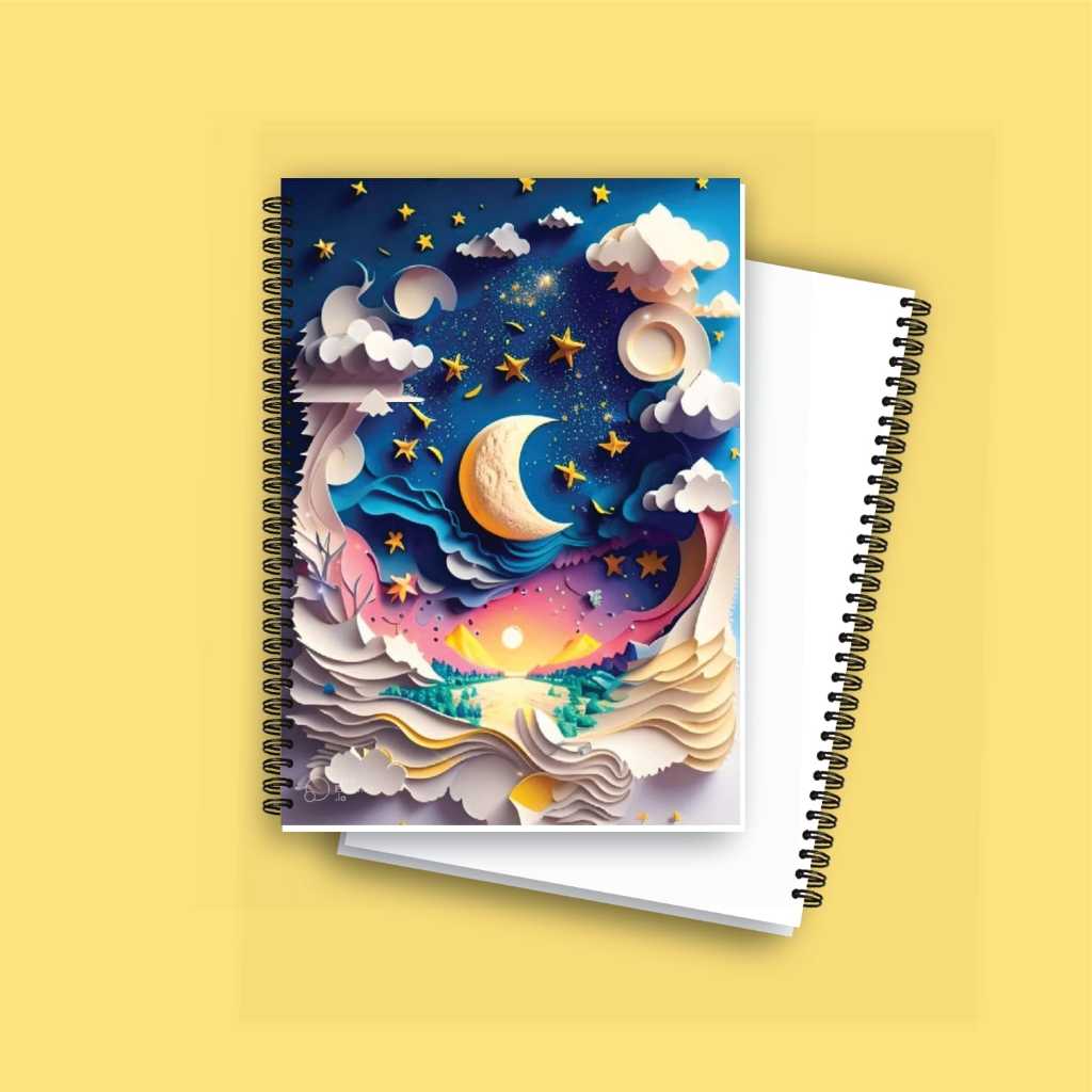 

SKETCHBOOK BUKU SKETSA A5 ISI 100 HALAMAN JILID SPIRAL COVER TEBAL BUKU GAMBAR