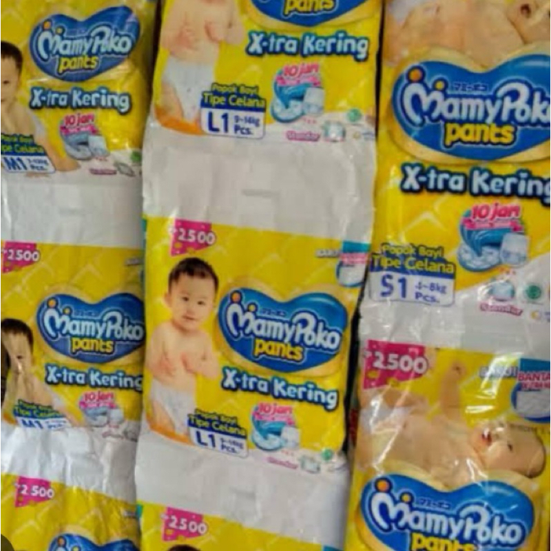 pampers mamypoko rencengan S M L