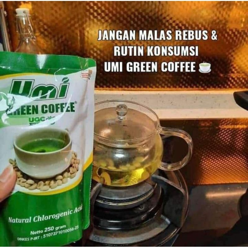 

(Free meteran)Umi Green Coffee Original//UGC Kopi Pelangsing