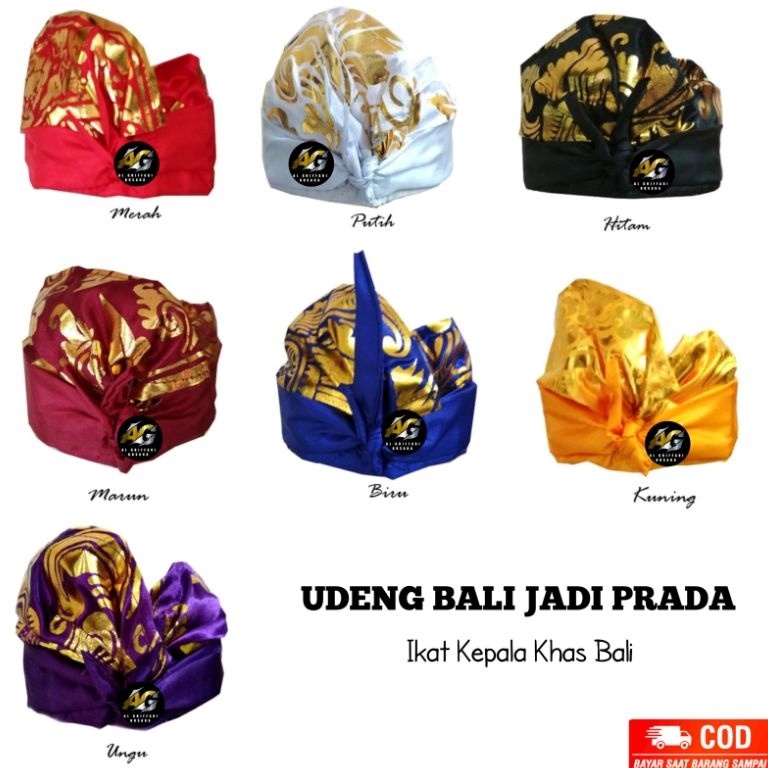 Murah Terbaru UDENG BALI JADI  IKAT KEPALA KHAS BALI  AKSESORIS KEPALA