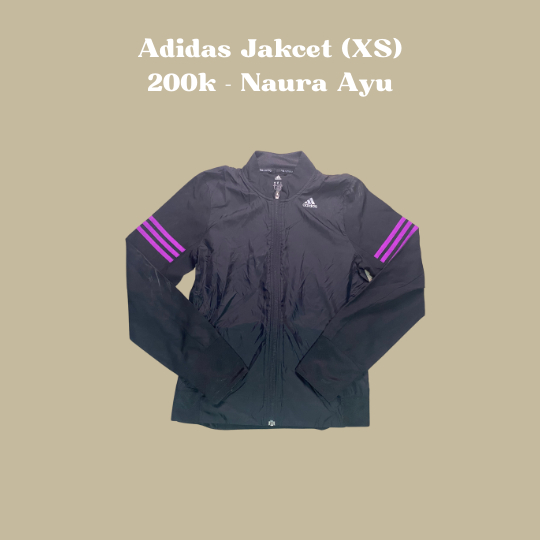 Adidas Jacket Size XS - Naura Ayu