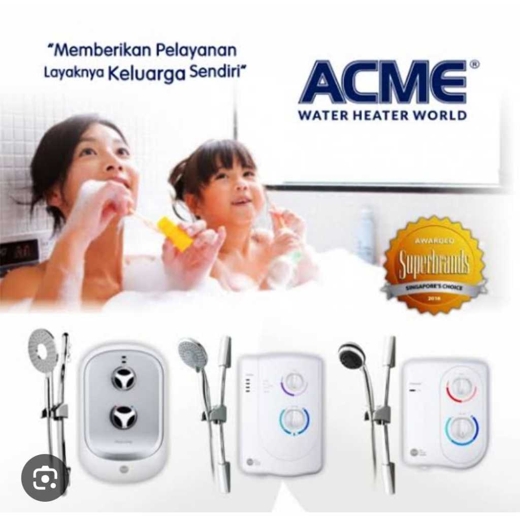 Acme Water Heater Instant - Mesin Pemanas Air Mandi Acme