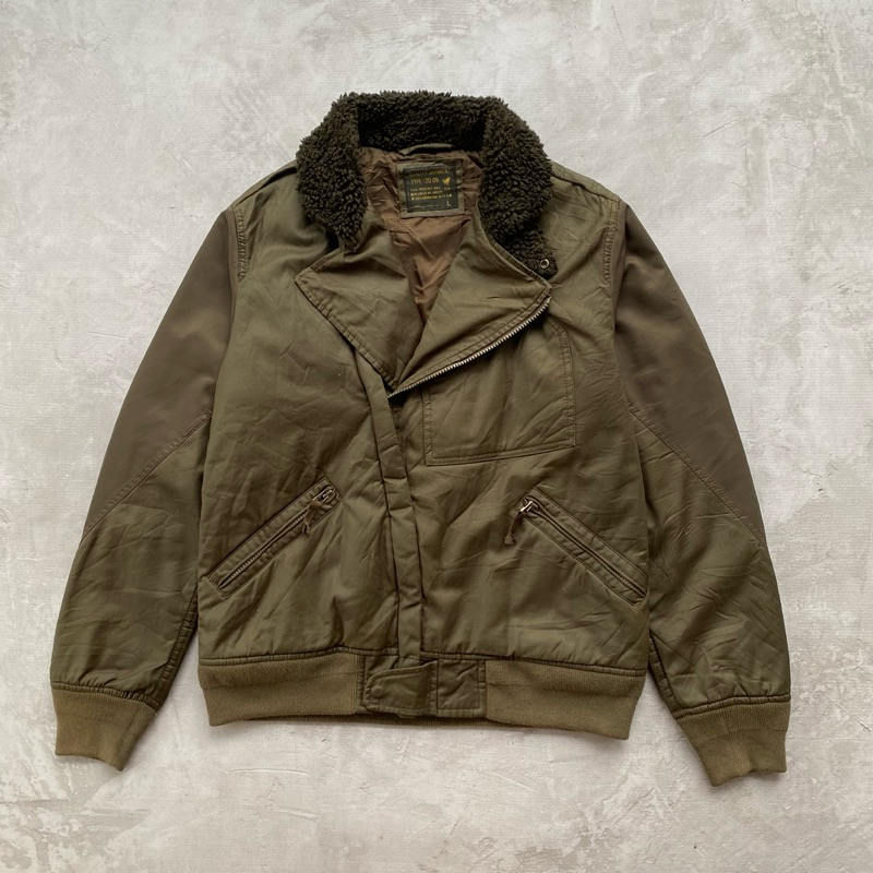 Kiminori Morishita K.M x uniqlo flight jacket (boxyfit)