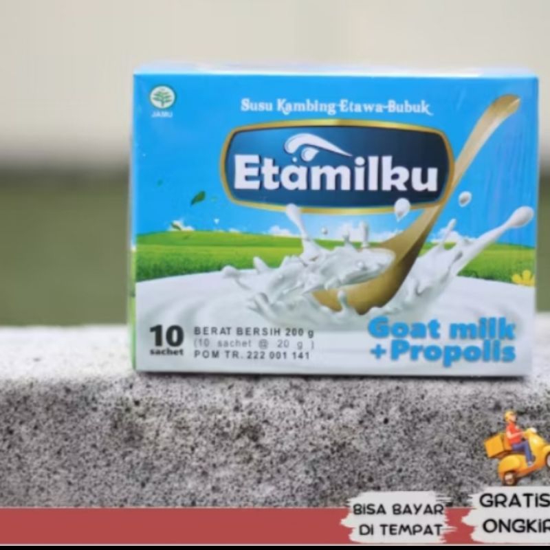

SUSU KAMBING BUBUK ETAMILKU GOAT MILK .