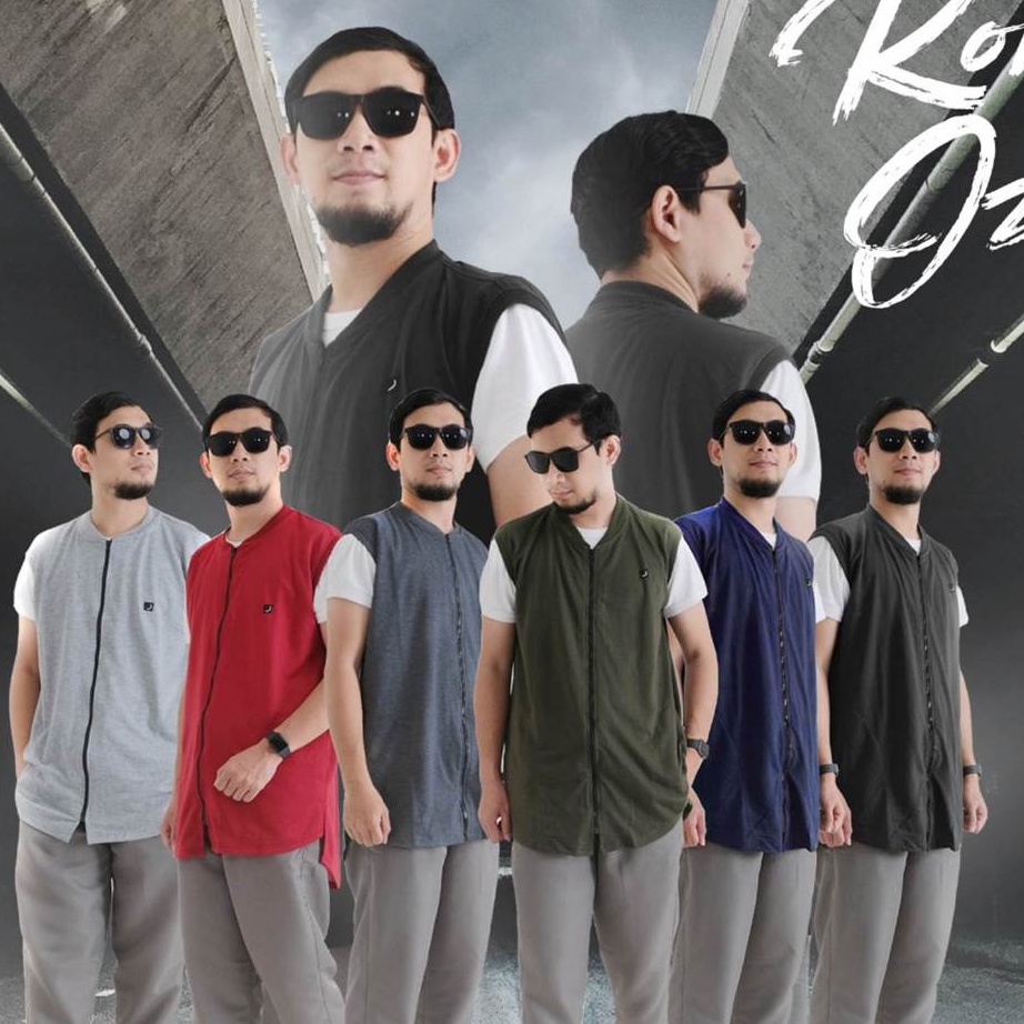 TREND TERKINI ROMPI SHOLAT ROSAL ZIPPER OBLONG JUMBO  BAJU MUSLIM KOKO PRIA ROSAL MURAH ORIGINAL MUR