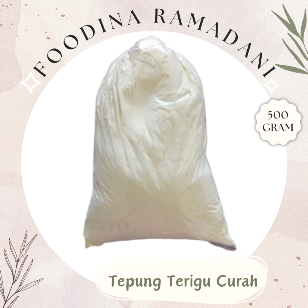 

TEPUNG Terigu Curah - Wheat Flour [ 500gr ] Harga Per BKS