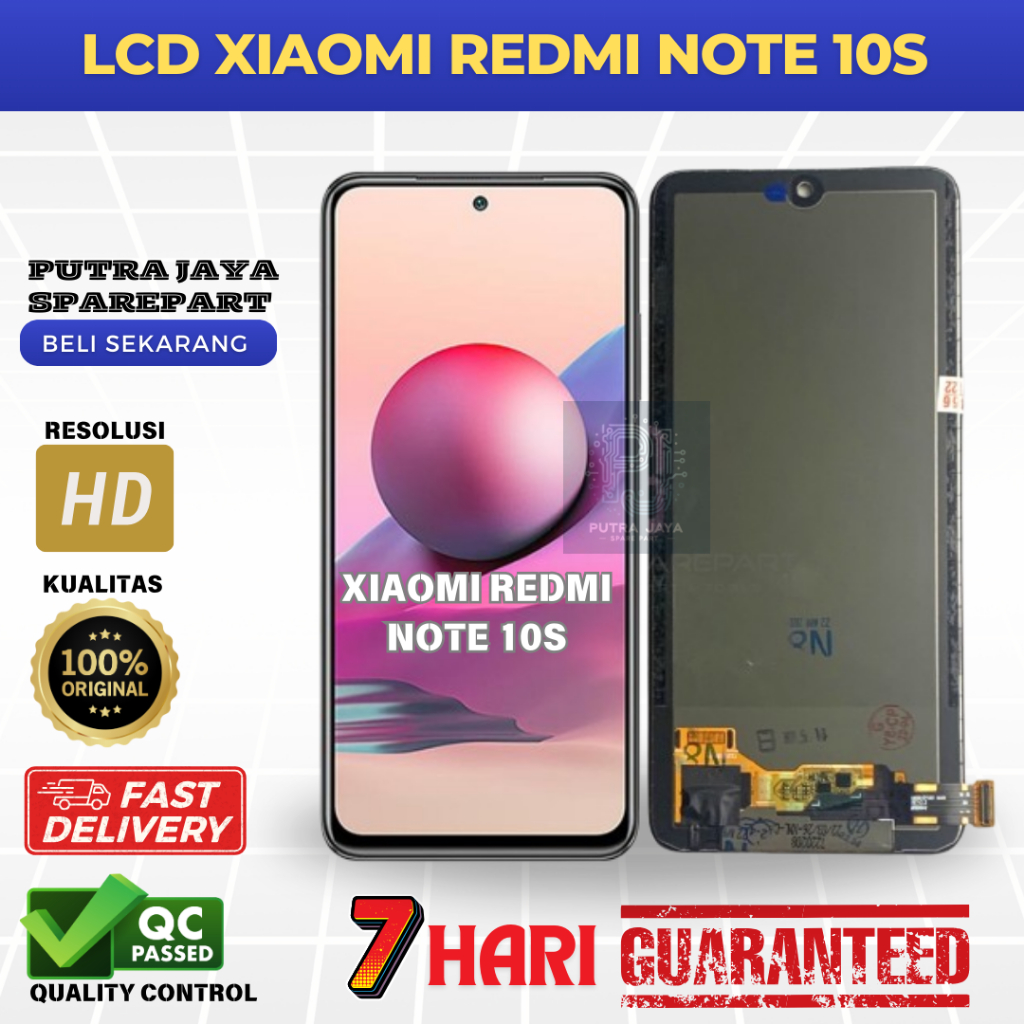 LCD TOUCHSCREEN XIAOMI REDMI 10S OLED ORIGINAL / LCD XIAOMI REDMI 10S ORIGINAL OLED