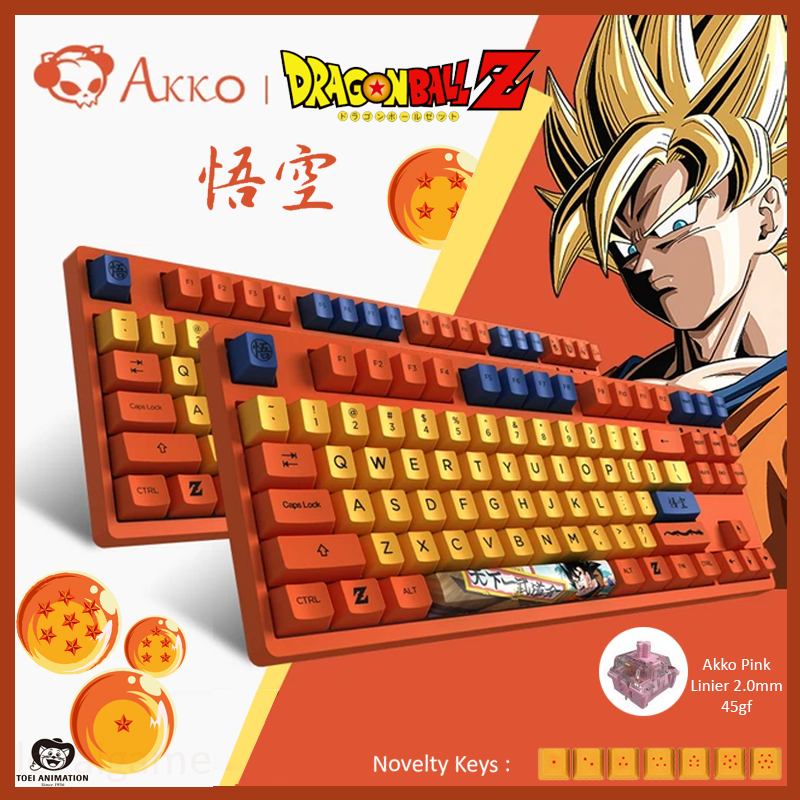 Akko 3108v2 Dragon Ball Z Goku Edition - Mechanical Gaming Keyboard