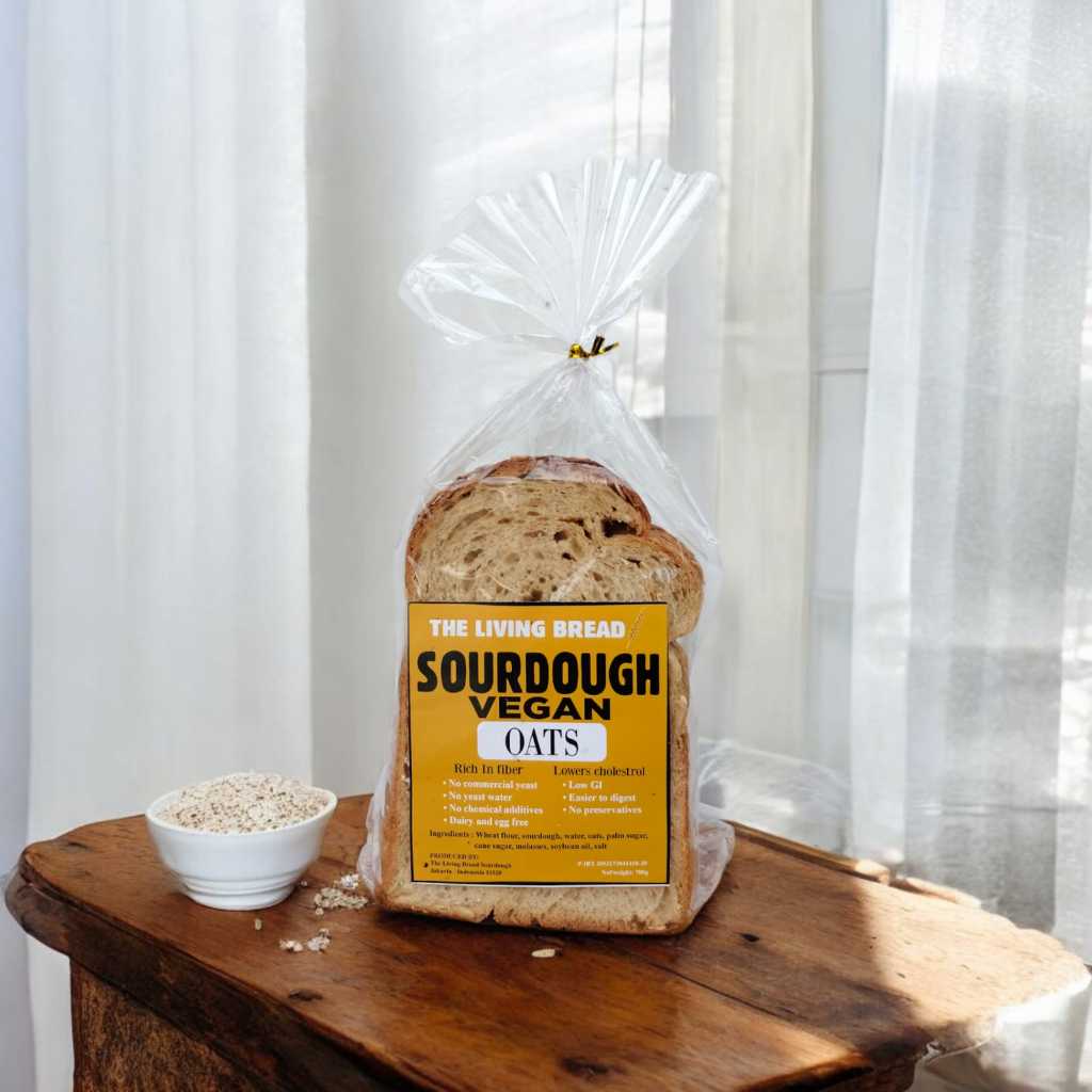 

The Living Bread Sourdough Bread with Oats