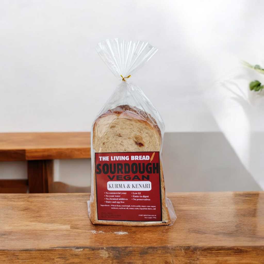

The Living Bread Sourdough Bread Kurma & Kenari
