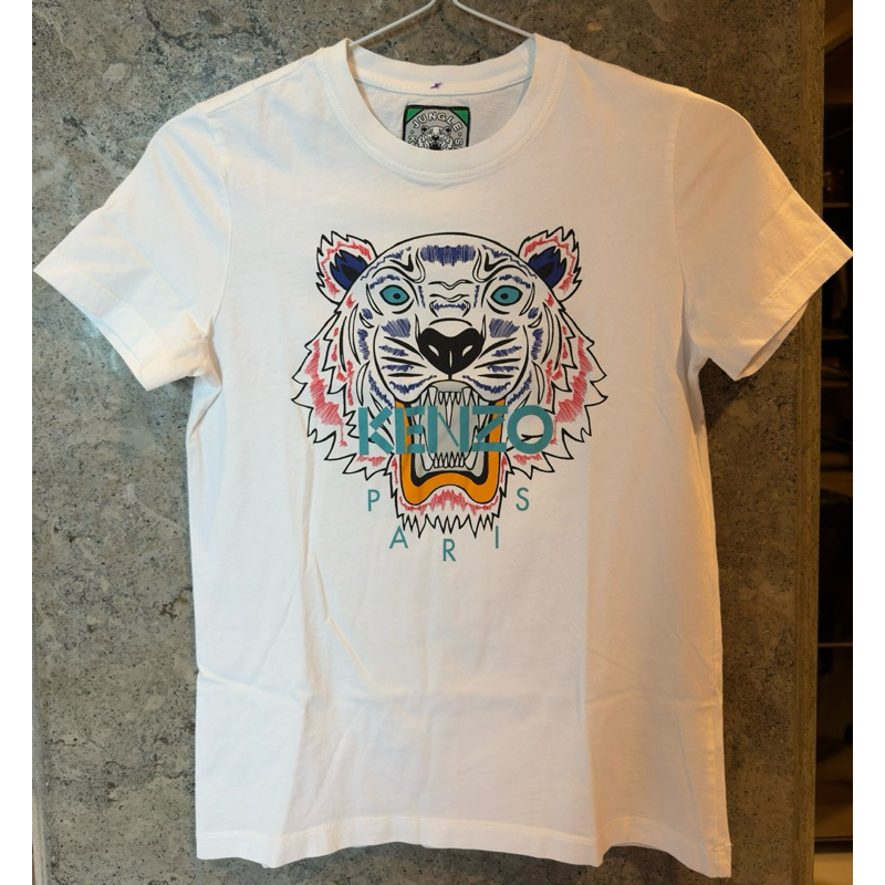 Preloved Baju Kaos Kenzo Tiger T Shirt Original
