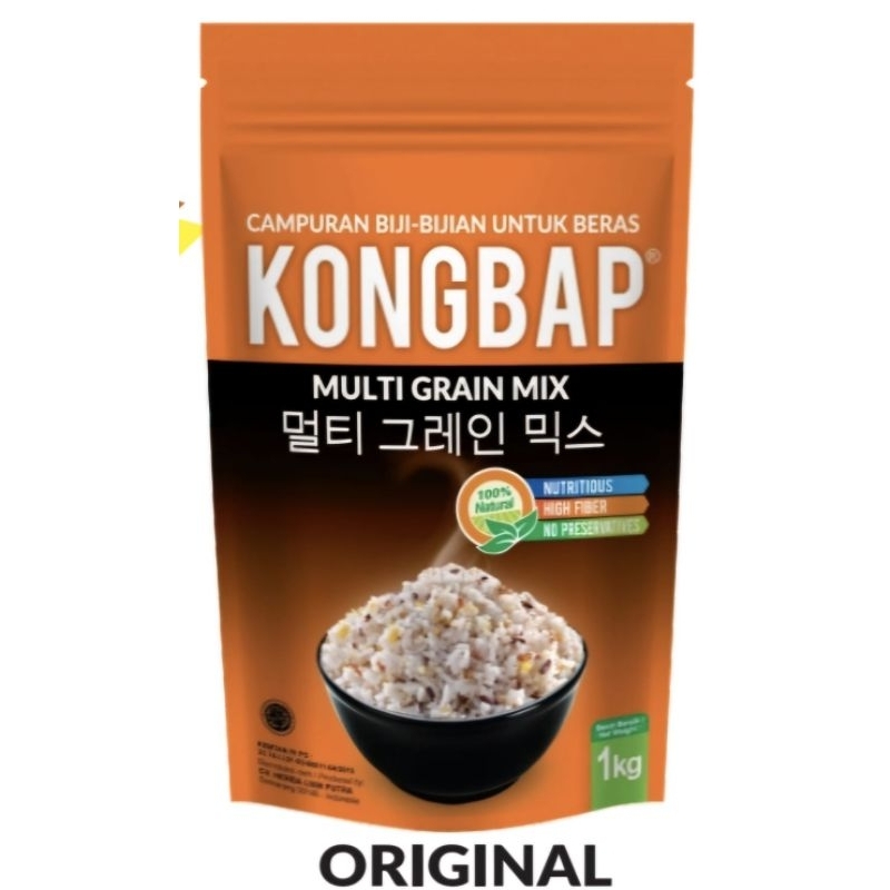 

KONGBAP MULTIGRAIN MIX ORIGINAL 1 KG (KILOAN)