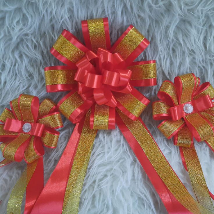 

AWAS ADA Pita peresmian satin metalik