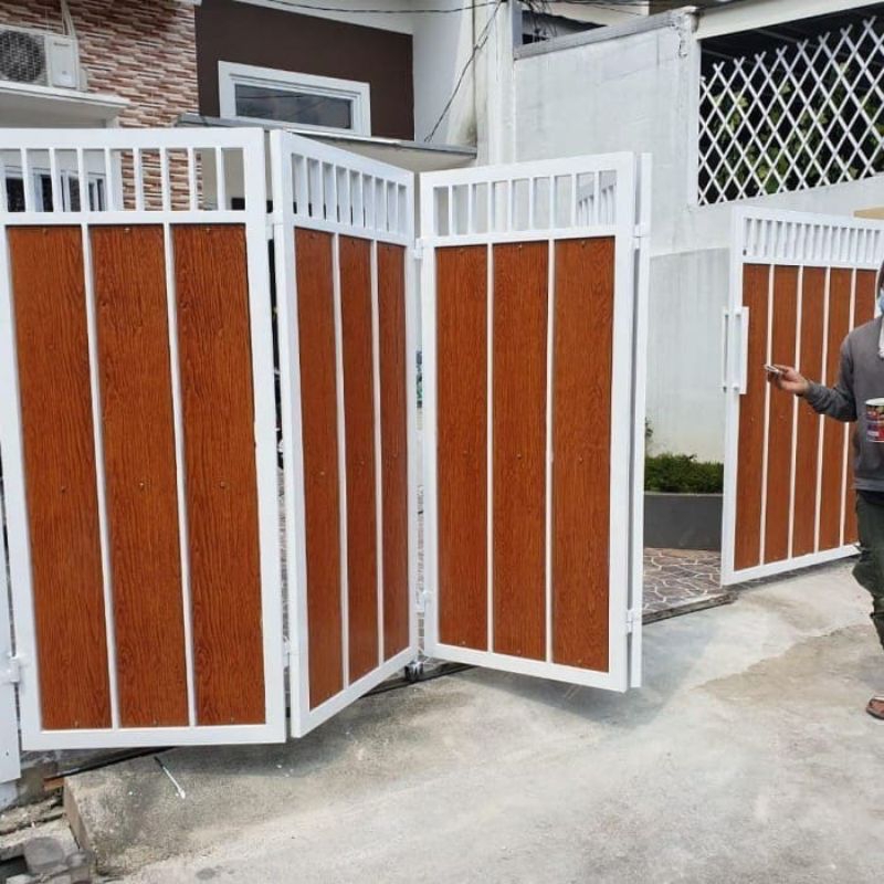 pagar rumah minimalis GRC