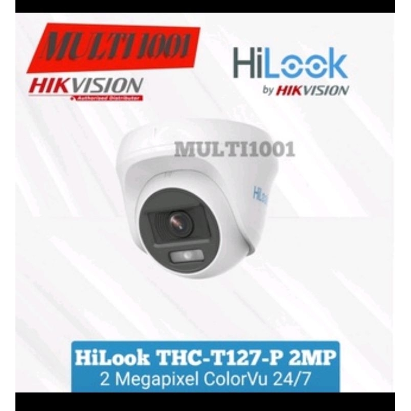 camera indoor 2mp hilook colorvu original resmi