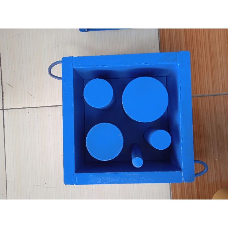 Cetakan Loster Minimalis Motif Tapak Kucing #Lubang angin angin #Loster Tumbuk
