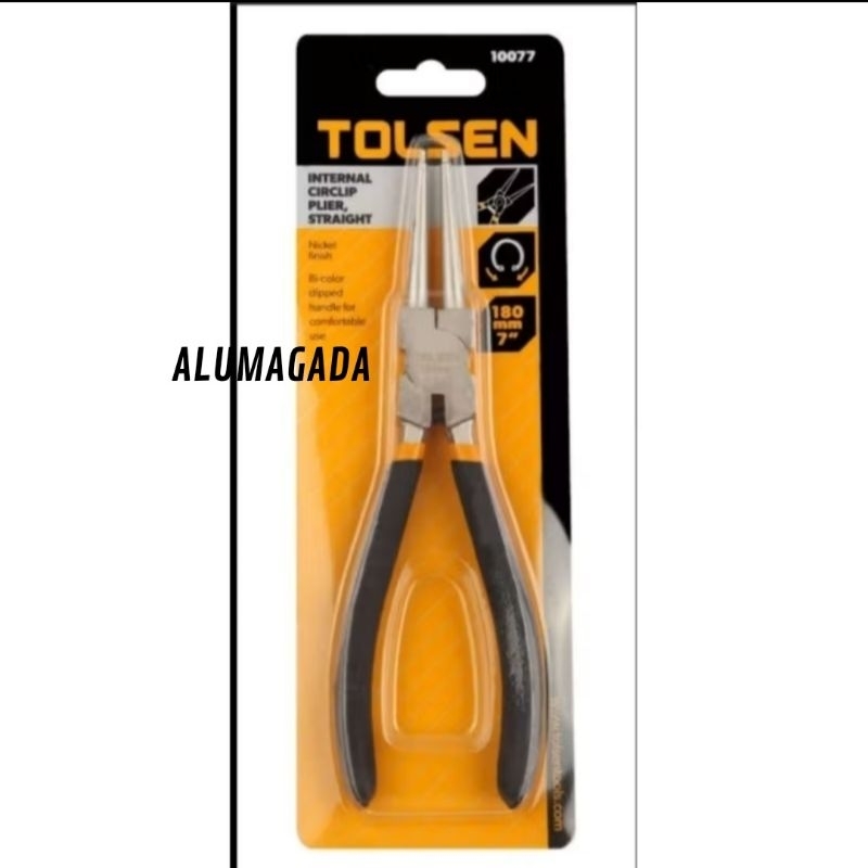 ALUMAGADA TANG SNAP RING TOLSEN 7" lurus /TANG SNAP RING 7" BUKA TUTUP/TANG SNAP RING 7" LINGKARAN D