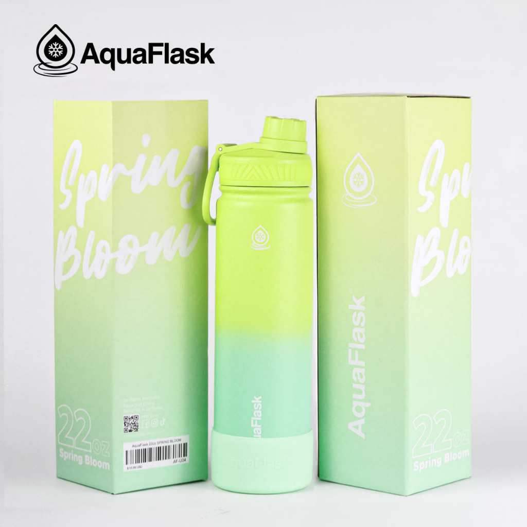 AquaFlask Dream Collection I Bottles 22oz / 32oz / 40oz - Spring Bloom