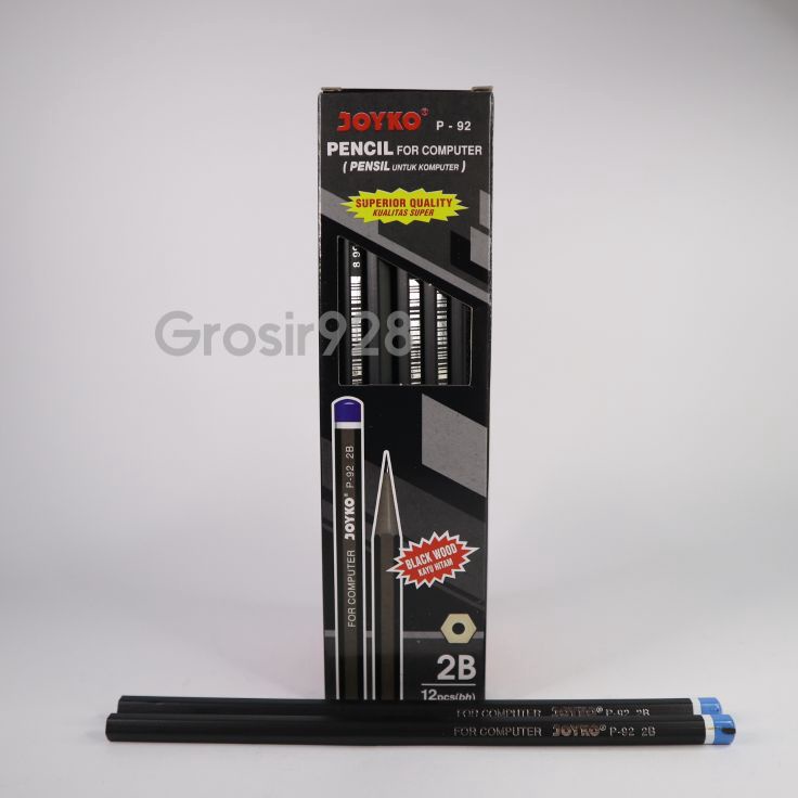 

HEBOH Per 12 Pensil Pencil 2B Hitam P92 P92