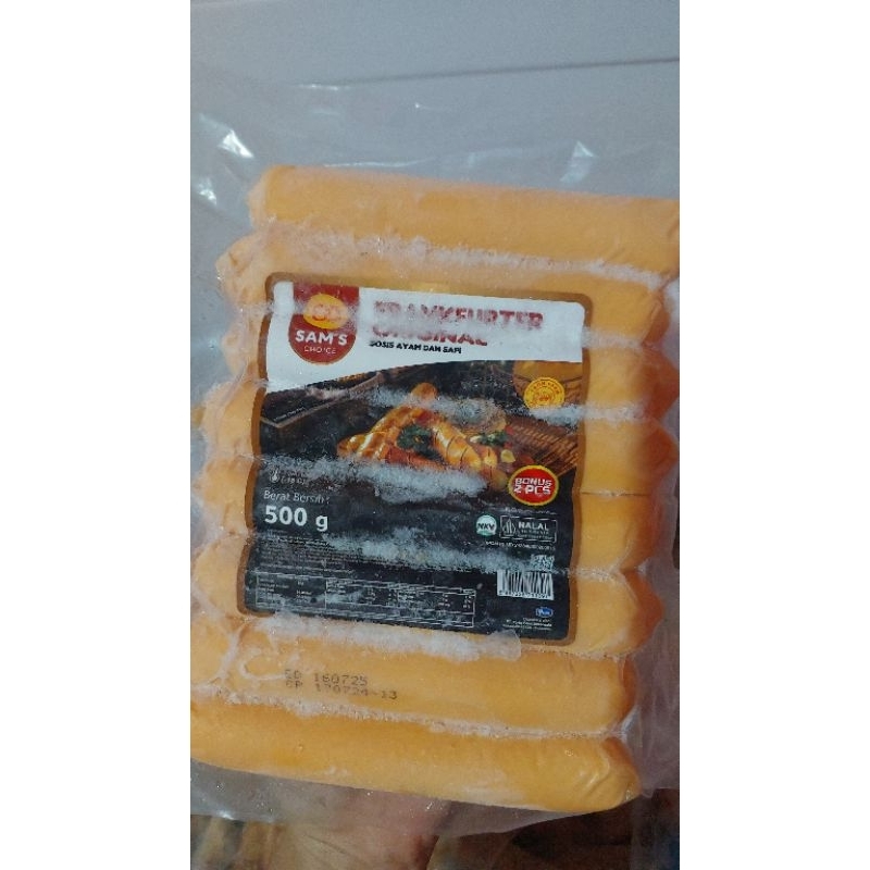

frunkfurter sosis bakar