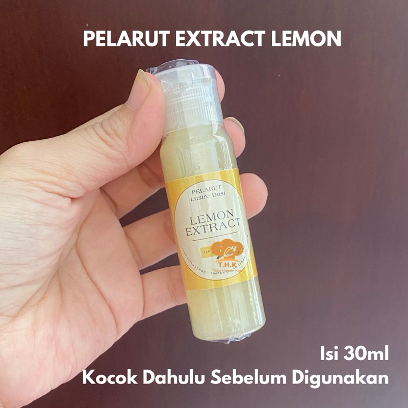 

Pelarut Lustre Dust Extrak Lemon