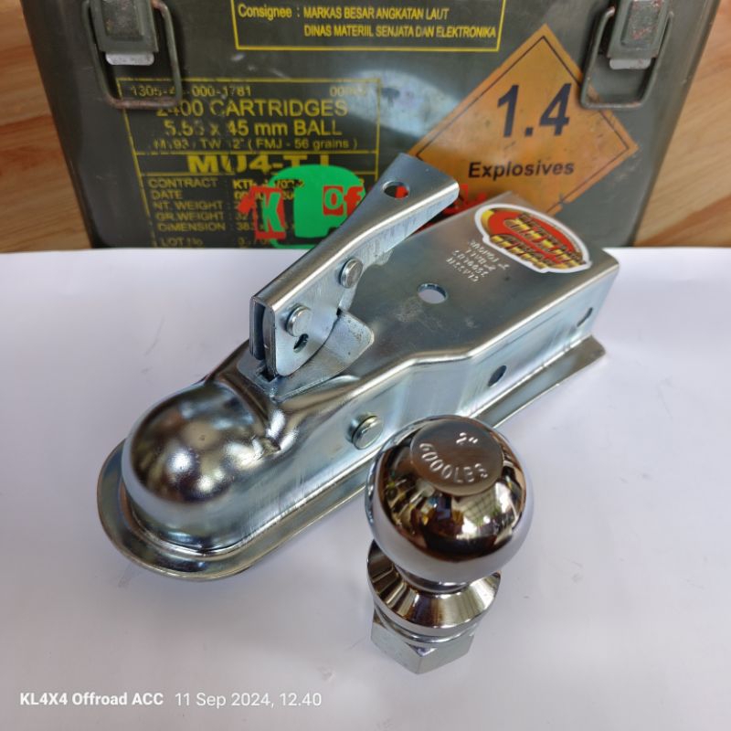 Coupler Hitch ball Towing Anhang 3Ton