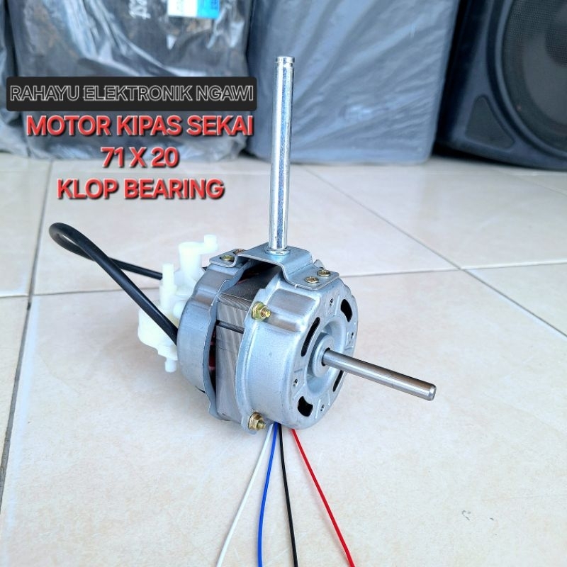 DINAMO KIPAS SEKAI 18" 71X20 KLOP BEARING MESIN KIPAS 3IN1 BALING BALING BESI