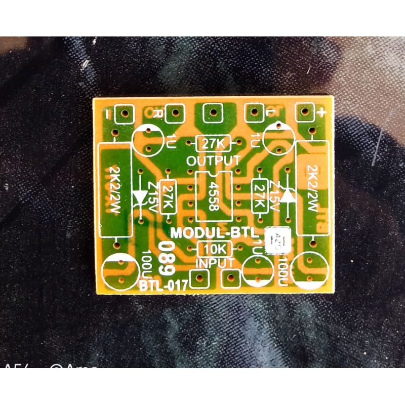PCB Modul BTL Filter BTL Pembalik Phase BTL.
