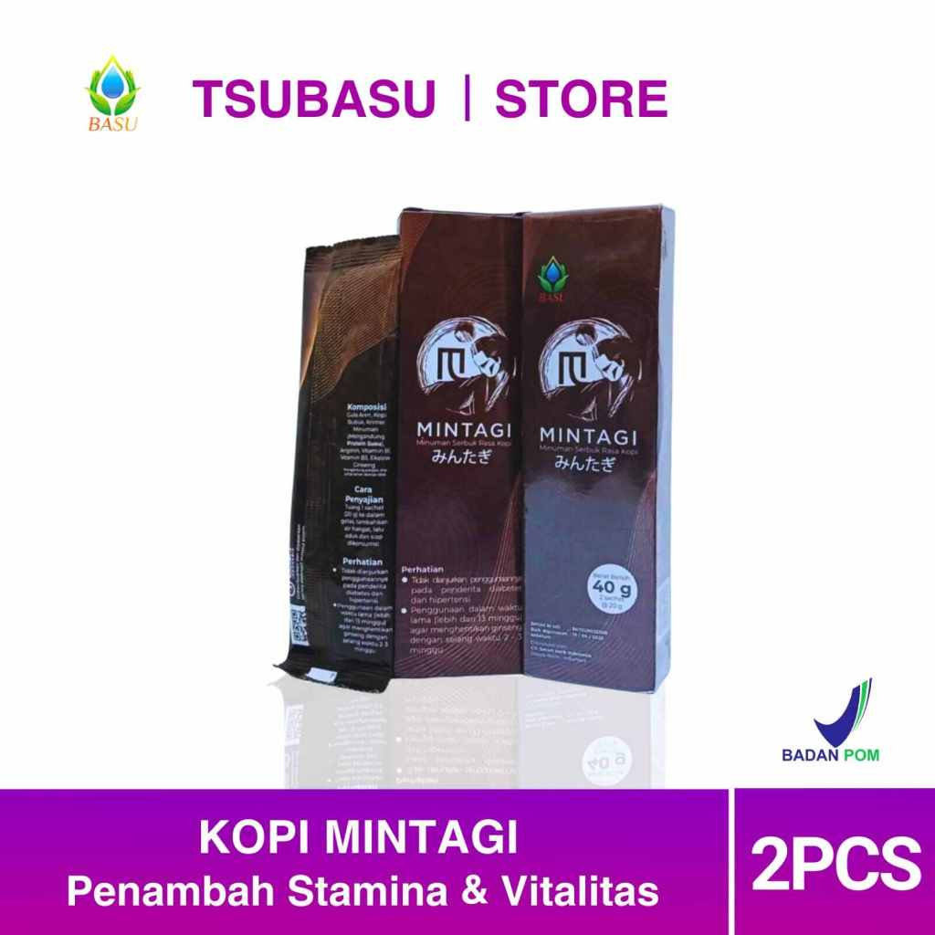 

BASU Kopi Mintagi Penambah Stamina Pria Dewasa 100% ORIGINAL TSUBASU ✔️