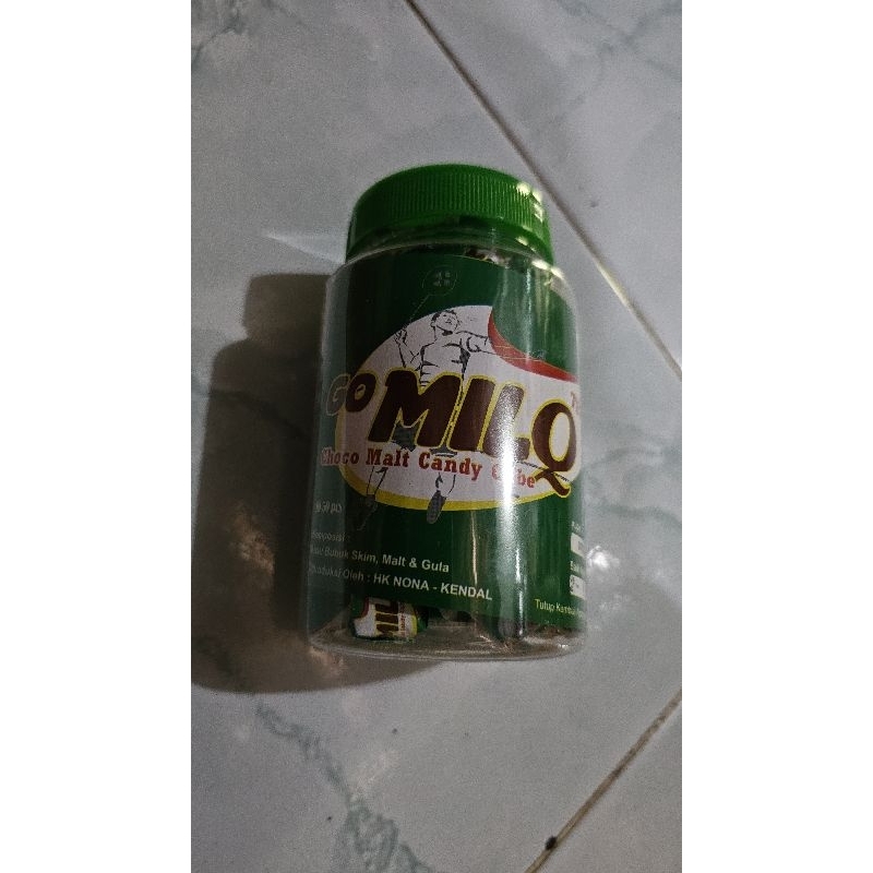 

Go MilQ permen blok rasa coklat isi 50pcs