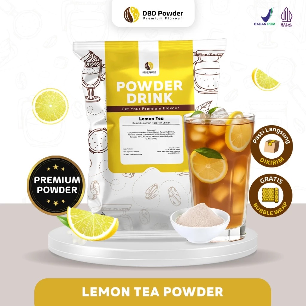 

Bubuk Minuman Lemon Tea - Powder Lemon Tea