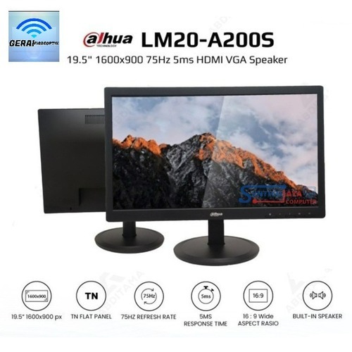 Monitor 20 Inch PC CCTV RANDOM TYPE_GFO