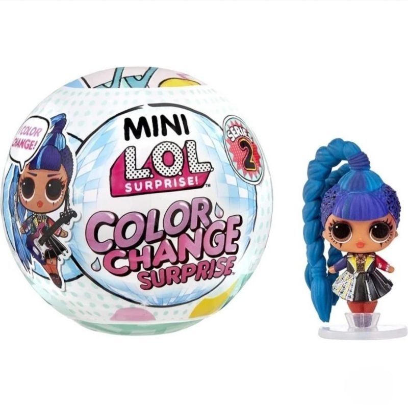 LOL SURPRISE MINI COLOR CHANGE MAINAN BONEKA ANAK LOL COLOR CHANGE ORIGINAL