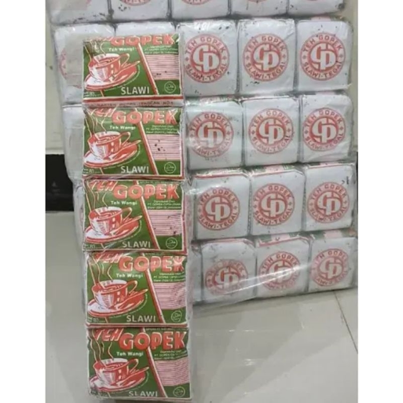 

Teh gopek 40gr x 10pcs