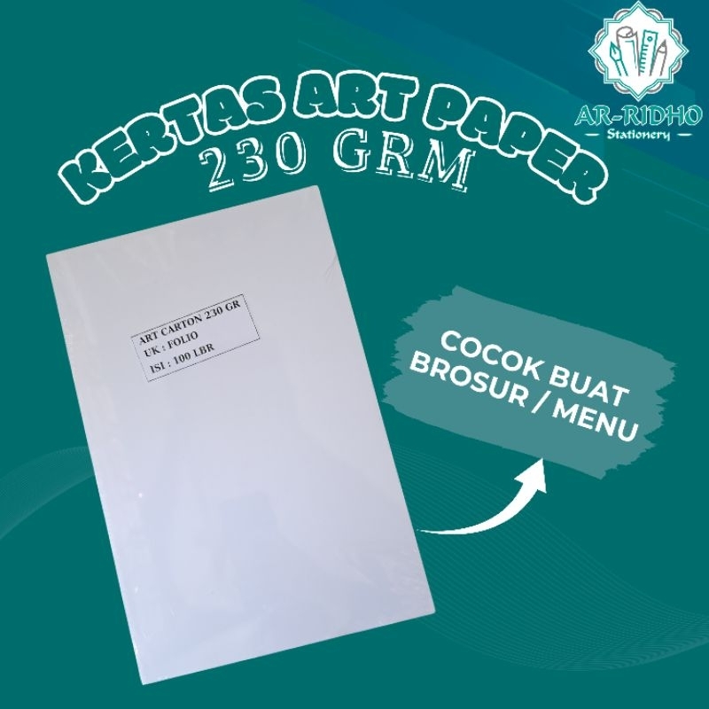 

Kertas Art Paper 230 gsm