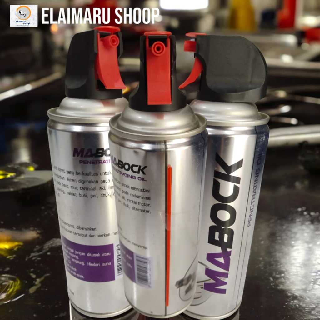 Pelumas Perawatan Rantai Sepeda Motor / Cairan Mabock Anti Karat