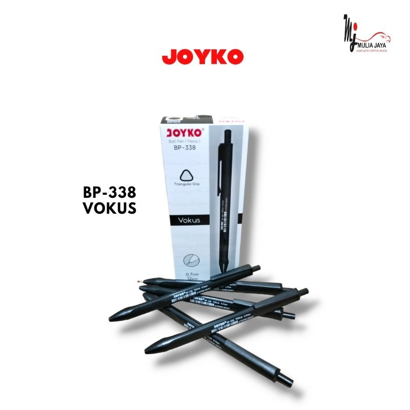 

Pulpen Joyko BP-338 Vokus (1 Pack Isi 12)