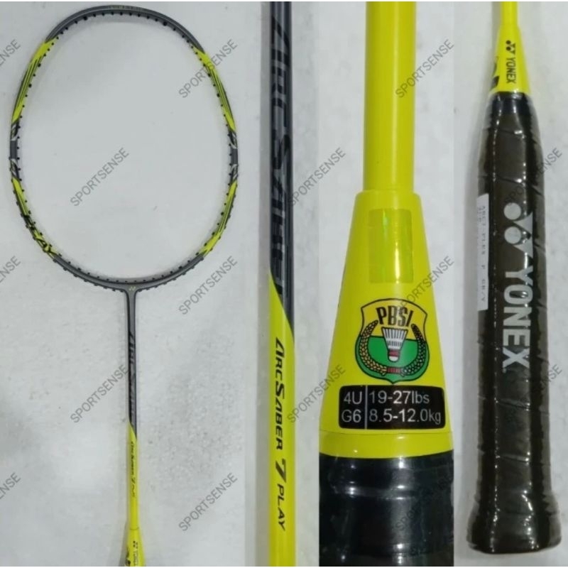 Raket Bulutangkis Badminton Yonex Arcsaber Arc Saber 7 Play Original