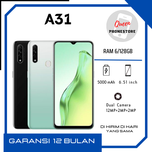 OPPO A31 RAM 8/256 GB GARANSI 1THN