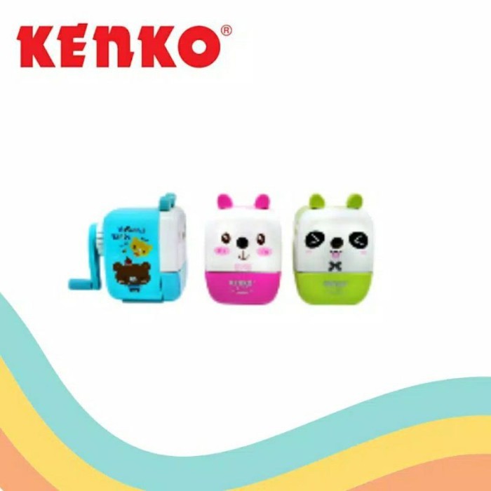 

TABLE SHARPENER A-0C / Serutan Pensil Meja Plastik A-0C / KENKO