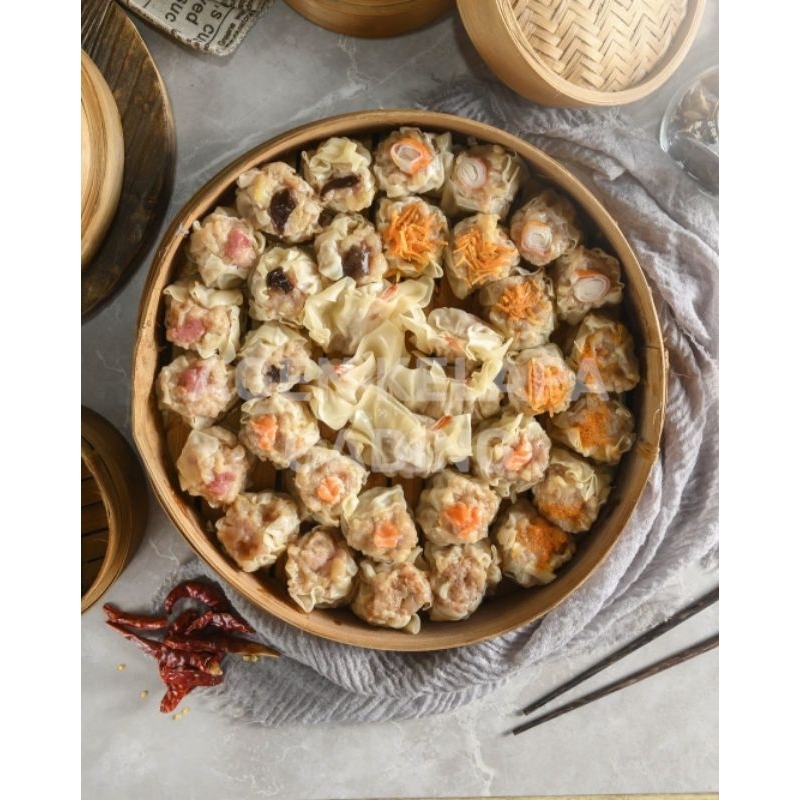 

Dimsum mix frozen 100 pcs halal