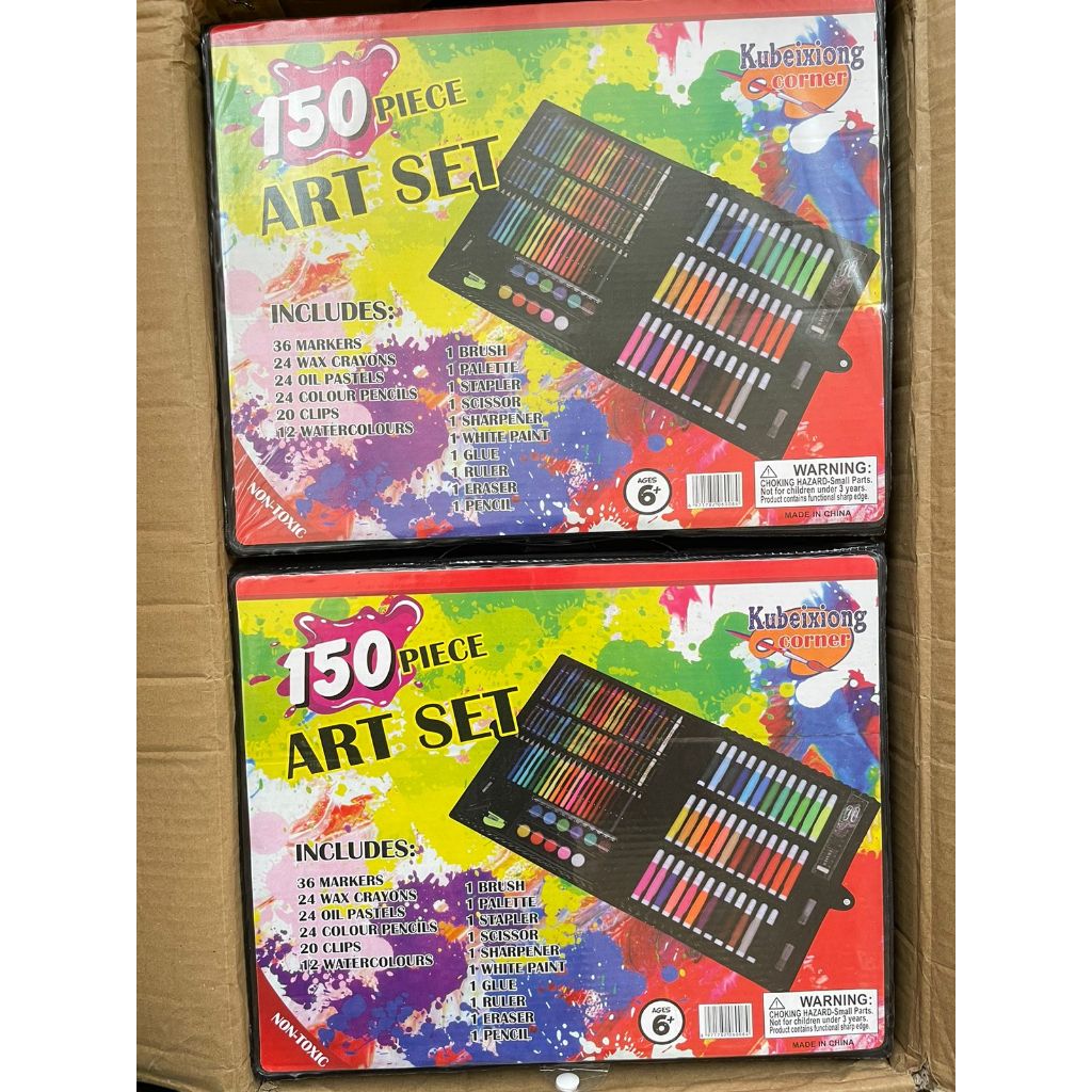 

(harvest) Crayon Set/Alat Melukis Set 150Pcs /Menggambar Terlengkap Crayon Art Set Isi 150Pcs