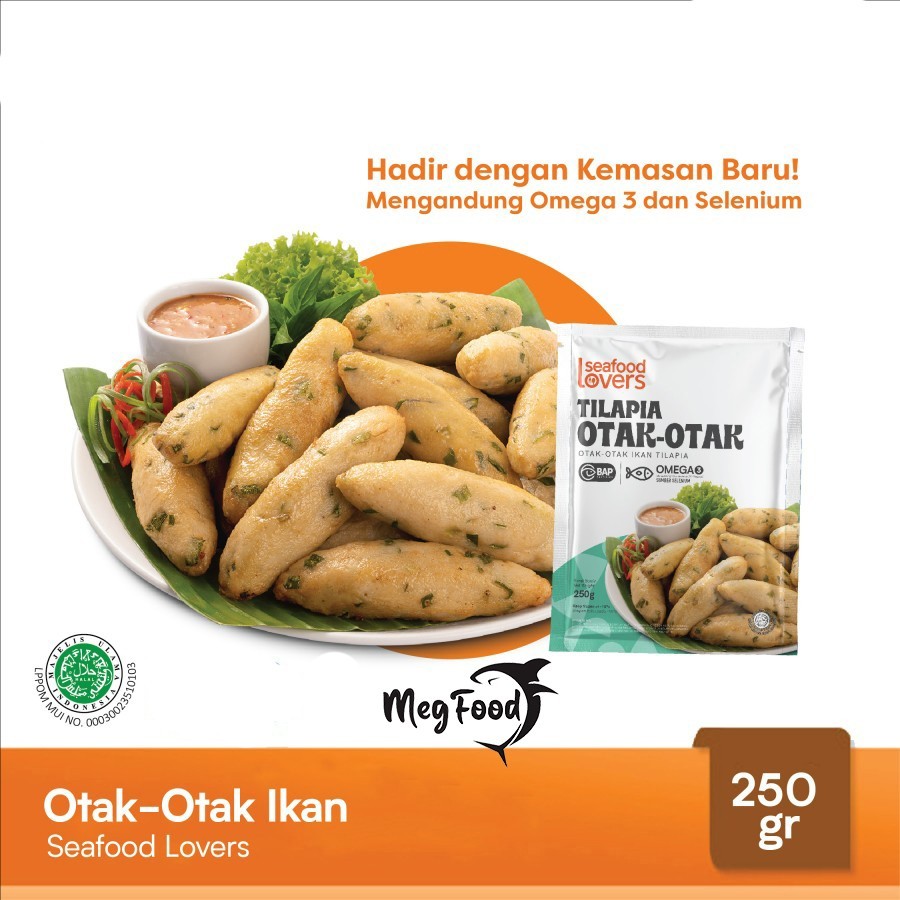 

Otak Otak Tilapia Seafood Lovers 250g | 1Kg