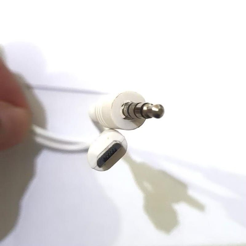 KABEL MICRO USB  AUDIO TO JACK AUX 3.5MM UNTUK SOUNDCARD V8 V8S V8Plus V9 Taffstudio