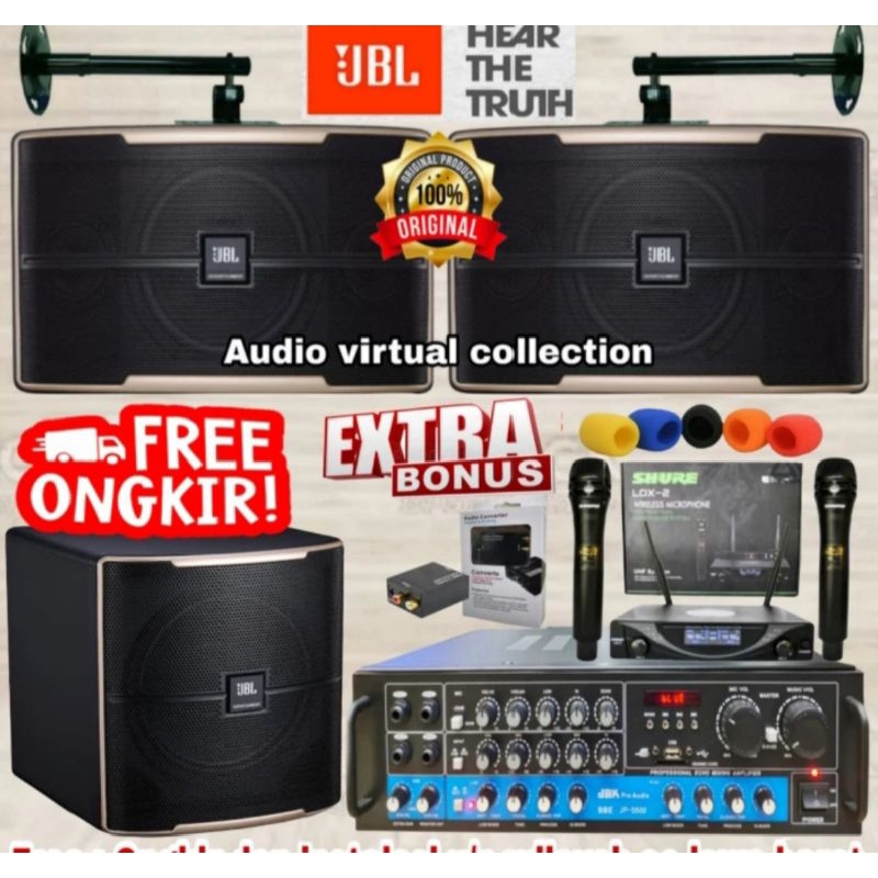 PAKET SOUND KARAOKE SPEAKER JBL 10 INCH (PREMIUM)