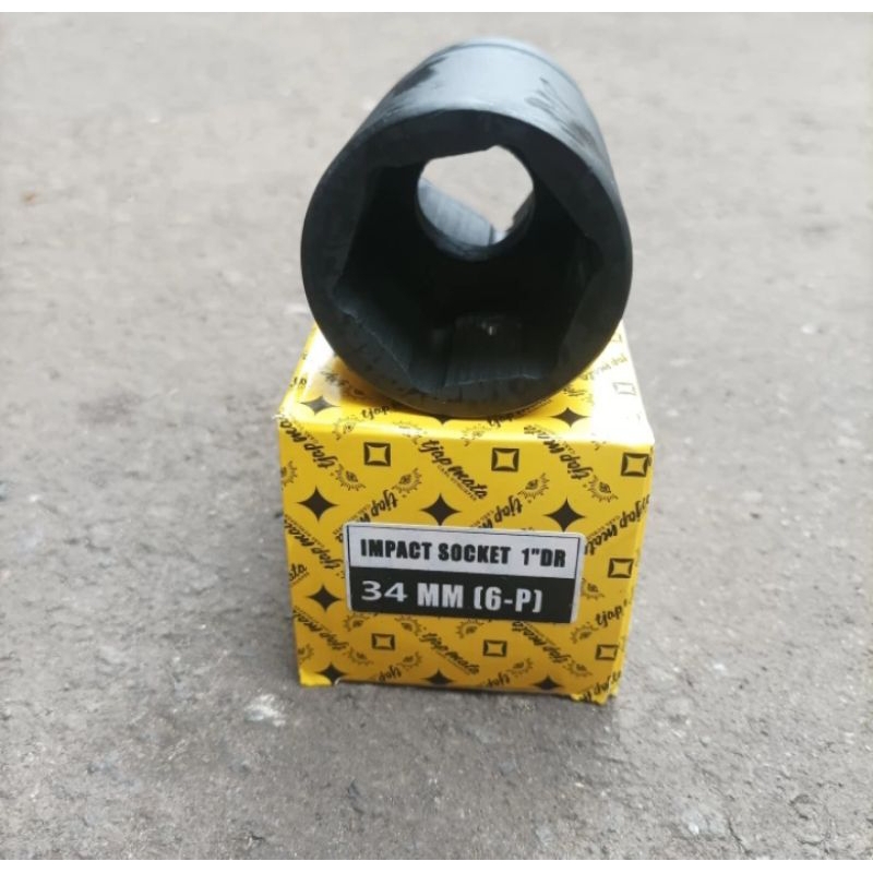 Deep impact socket 1" DR mata shock 34 mm tjap mata