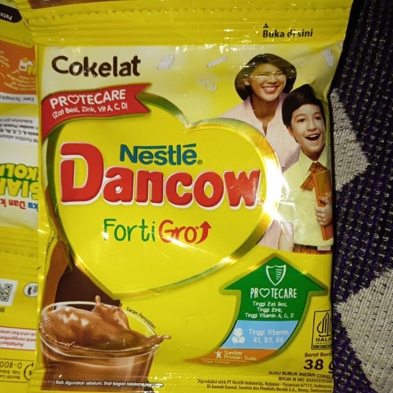 

dancow fortigro coklat berat 38gr isi 10pcs