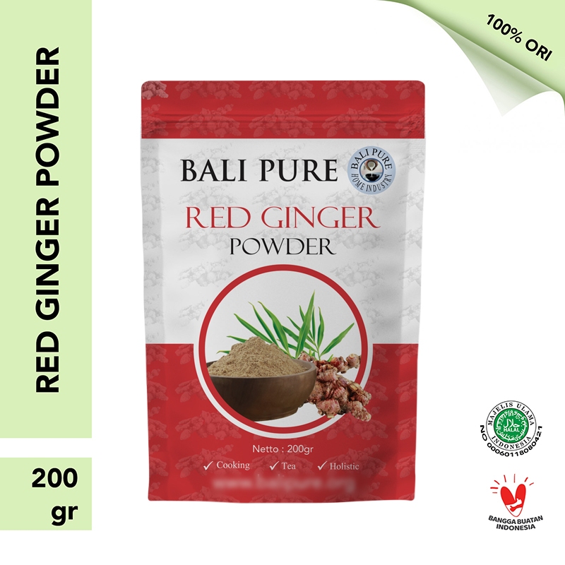 

Bali Pure Home Industry Serbuk Jahe Merah Murni 200gr Minuman Herbal Untuk Vitalitas dan Energi